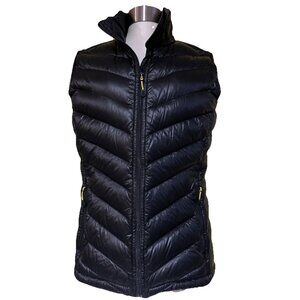 Eastern Mountain Sports Women's Medium M Goose Down Puffer Vest Black Packable